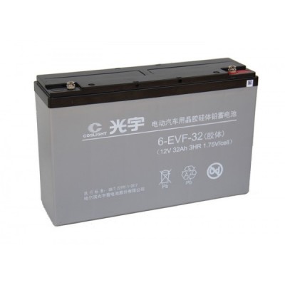 Тяговый свинцово-кислотный аккумулятор AGM 12v32Ah Elvabike.com