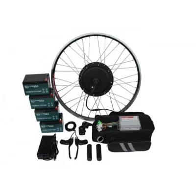 Полный электронабор с мотор-колесом 1000/2000w в ободе 20'- 28' и аккумуляторами 48v13Ah Elvabike.com