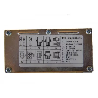 Контроллер Elvabike 48v600w(30A) с LCD дисплеем и рекуперацией Elvabike.com