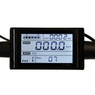 Контроллер Elvabike 48v600w(30A) с LCD дисплеем и рекуперацией Elvabike.com