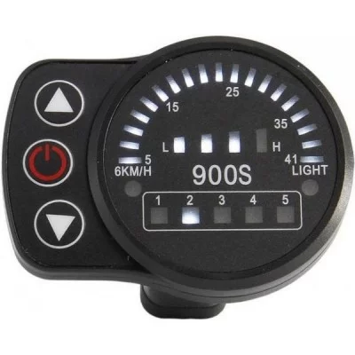 Дисплей LED-900S для контроллеров Kunteng на 24v,36v,48v Elvabike.com