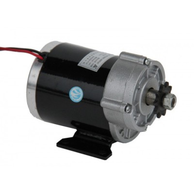 Электродвигатель постоянного тока 24v450w с редуктором Elvabike.com