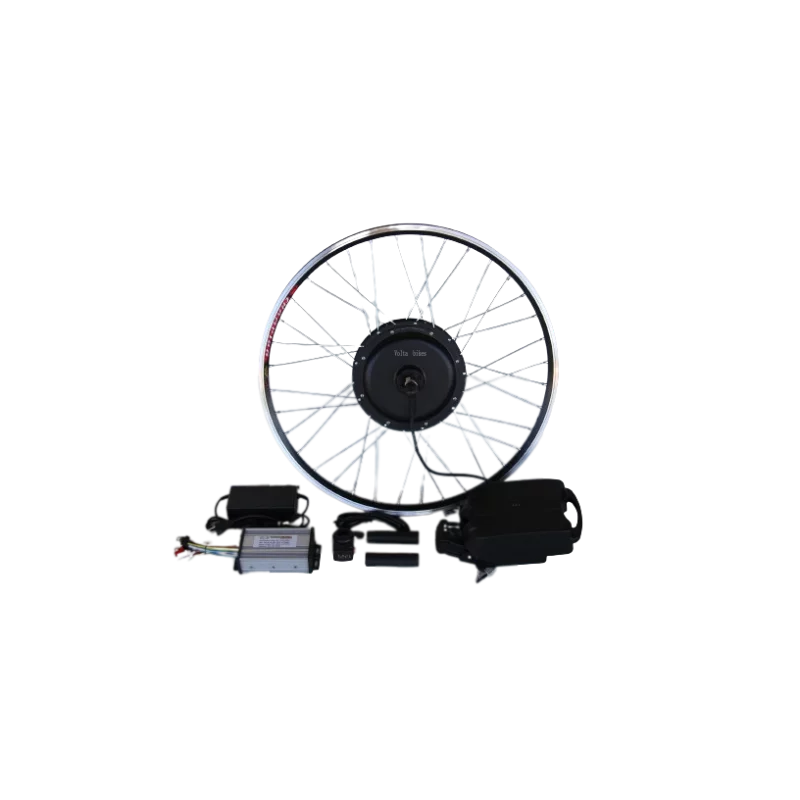 Полный электронабор с мотор-колесом 36v600w в ободе 20' - 28' и литий ионной АКБ 36v10Ah(L1) под седло Elvabike.com
