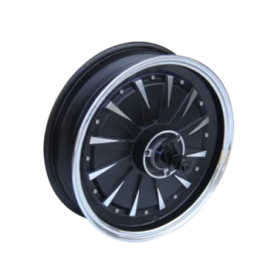 Мотор колесо QS motor 48v-60v1500w(3000w) в легкосплавном ободе 13' для электроскутера, под дисковый тормоз Elvabike.com